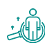 Icon for Cell Line and Clone Selection.